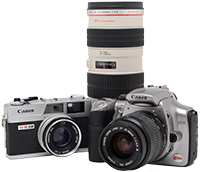 Old Cameras and Lenses