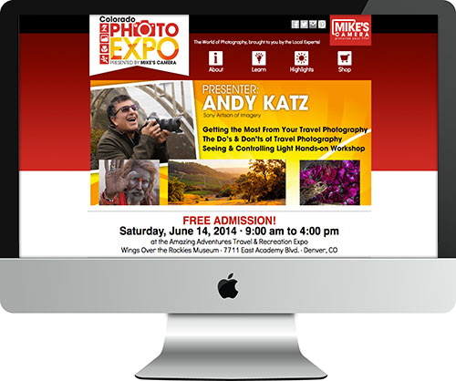 Colorado Photo Expo Website