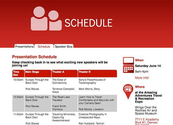 Colorado Photo Expo Home Page