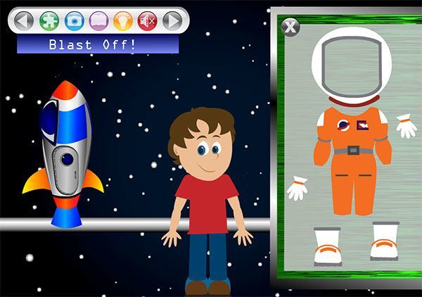 Casey's Space Adventure Blast Off