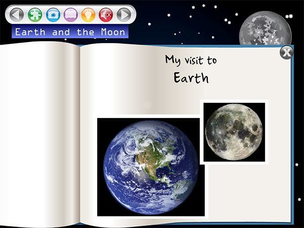 Casey's Space Adventure Earth Scrapbook