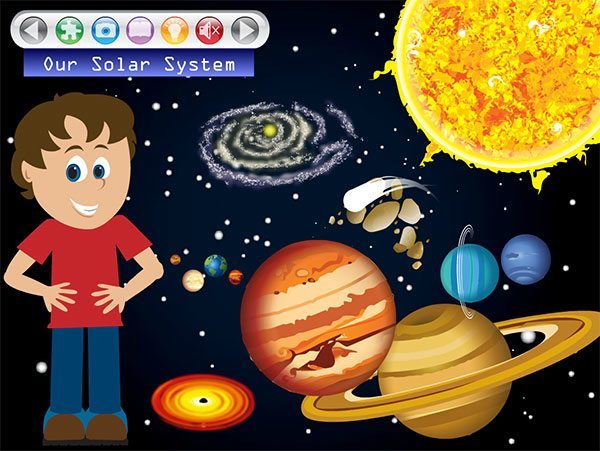 Casey's Space Adventure Solar System