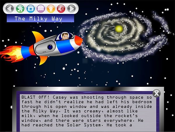 Casey's Space Adventure Milky Way Story