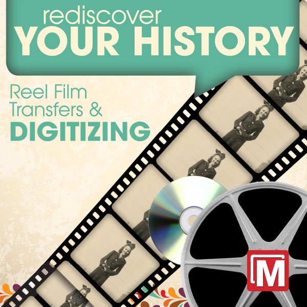 Scan and Share Film Digitizing Sign