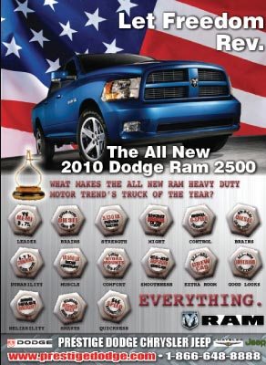 Prestige Auto Fair Ad